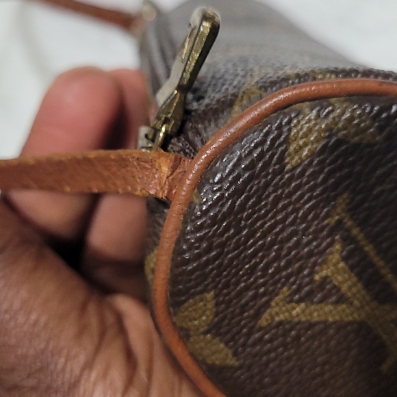 Auth Louis Vuitton Papillon Pouch vtg - Picture 12 of 16